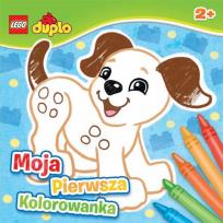 Okładka książki Lego Duplo Moja pierwsza kolorowanka