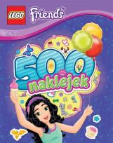 Okładka książki Lego Friends 500 naklejek