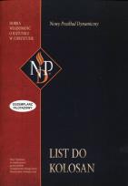 Okładka książki List do Kolosan