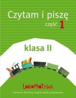 Okładka książki Lokomotywa 2 Czytam i piszę cz.1 GWO