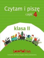 Okładka książki Lokomotywa 2 Czytam i piszę cz.4 GWO