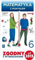 Okładka książki Matematyka SP KL 6 podręcznik Matematyka z pomysłem
