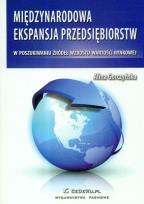 Okładka książki Miedzynarodowa ekspansja przedsiebiorstw