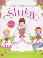 Okładka książki Moja kolorowanka. Śluby