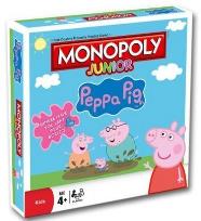 Okładka książki Monopoly Junior Peppa Pig