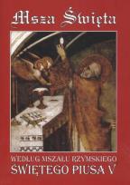 Opakowanie Msza Święta według Mszału Rzymskiego Świętego Piusa