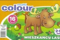 Okładka książki Multi colour 2 Mieszkancy lasu