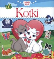 Okładka książki Naklejki Iskierki Kotki