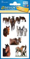 Opakowanie Naklejki papierowe konie