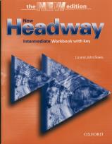 Okładka książki New Headway Intermediate Workbook with key