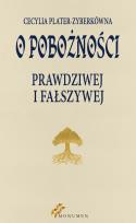 Okładka książki O pobożności prawdziwej i fałszywej