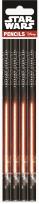 Okładka książki Ołówki 4 sztuki Star Wars