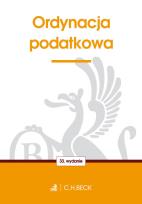 Okładka książki Ordynacja podatkowa