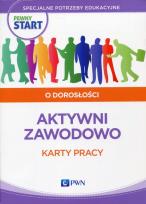 Okładka książki Pewny start O dorosłości Aktywni zawodowo Karty pracy