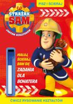 Okładka książki Pisz i ścieraj. 4. Strażak Sam. Pisz i ścieraj