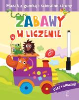 Okładka książki Pisz i zmazuj Zabawy w liczenie