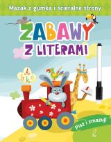 Okładka książki Pisz i zmazuj Zabawy z literami