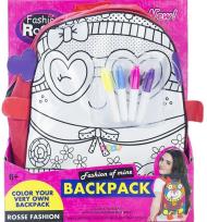 Opakowanie Plecak do malowania Zwierzak + pisaki czerwony