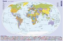 Opakowanie Podkładka na biurko Mapa świata