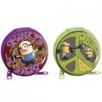 Opakowanie Portmonetka okrągła metalowa Minionki