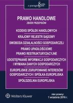 Okładka książki Prawo handlowe Zbiór przepisów