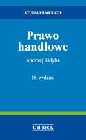 Okładka książki Prawo handlowe