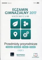 Okładka książki Przedmioty przyrodnicze. Część 2. Egzamin gimnazajlny 2017. 