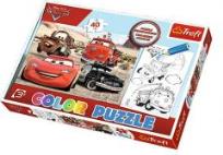 Opakowanie Puzzle Color Autka na pustyni TREFL