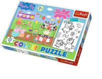 Opakowanie Puzzle Color Świnka Peppa TREFL
