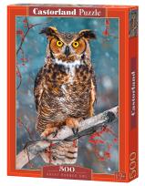 Opakowanie Puzzle Great Horned Owl 500