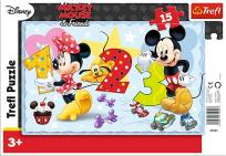 Opakowanie Puzzle ramkowe 15 Policzmy razem TREFL