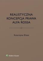 Okładka książki Realistyczna koncepcja prawa Alfa Rossa