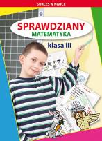 Okładka książki Sprawdziany. Matematyka. Klasa 3