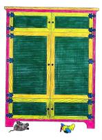 Okładka książki Szacowna stara szafa