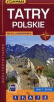 Opakowanie Tatry Polskie mapa turystyczna 1:30 000