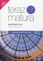 Okładka książki Teraz matura Matematyka Arkusze maturalne Poziom rozszerzony