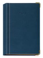 Opakowanie Terminarz 2017 B6 LUX złocony - granatowy