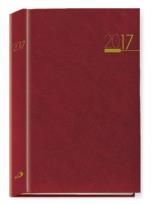 Opakowanie Terminarz 2017 B6 Madrid - bordowy