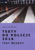 Okładka książki Testy do Policji 2016 Test wiedzy