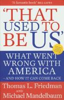 Okładka książki That Used to Be Us