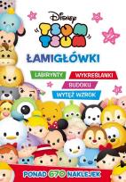 Okładka książki Tsum Tsum Łamigłówki labirynty wykreślanki sudoku wytęż wzrok