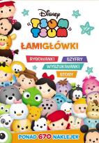 Okładka książki Tsum Tsum Łamigłówki rysowanki szyfry wyszukiwanki stosy
