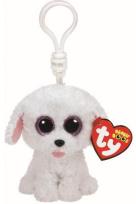 Opakowanie Ty Beanie Boos Pippie - Biały Pies - Brelok