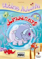 Okładka książki Wodne kolorki dinozaury