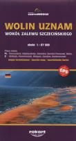 Opakowanie Wolin Uznam Wokół Zalewu Szczecińskiego Mapa turystyczna 1:67 500