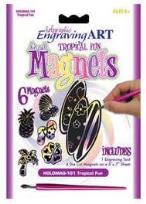 Opakowanie Wydrapywanka magnetyczna Tropikalna zabawa