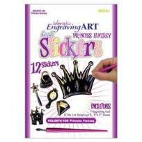 Opakowanie Wydrapywanka naklejki Marzenie Księżniczki