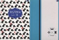 Opakowanie Zeszyt A5 Historia w kratkę 60 kartek 10 sztuk mix