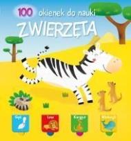 Okładka książki 100 okienek zwierzęta