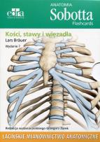Okładka książki Anatomia Sobotta Flashcards Kości stawy i więzadła